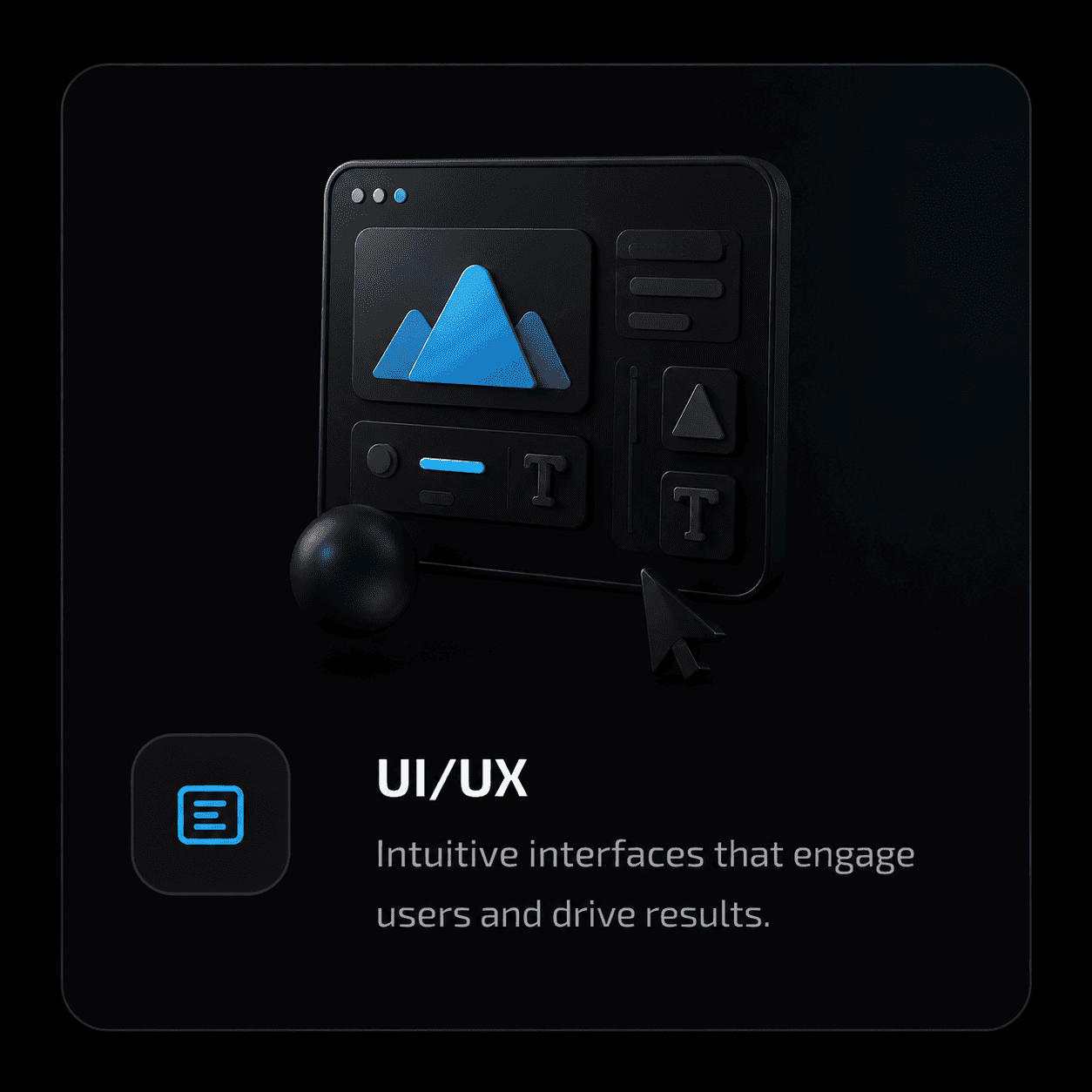 UI and UX design